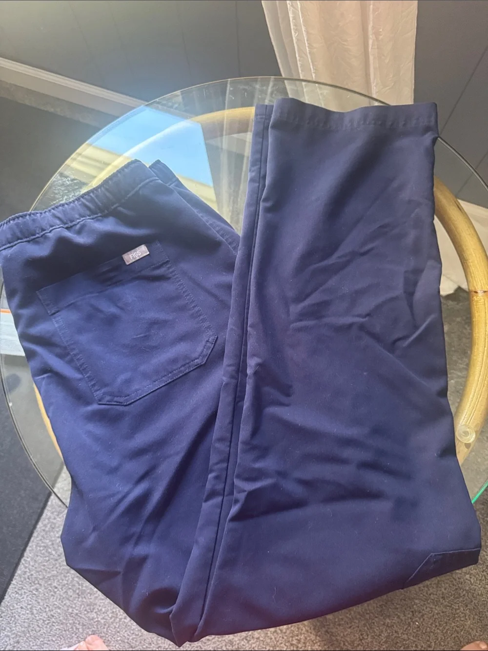 Figs Men's Navy Scrub Pants